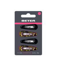 Clips Concha y Negro Trendy Classics 4ud.-201565 Clips Concha y Negro Trendy Classics 4ud.-201565 1